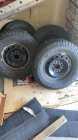 4 rims and tires in great condition for a truck 