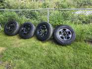 4 Toyota Truck tires and rims 