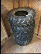 4 Used ATV tires