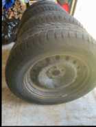 4 winter studded tires on steel rims  - Photo 2 of 5