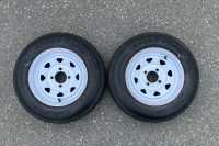 5.30 -12 4 bolt Trailer Tire Assembly