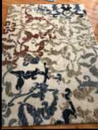 5' x 7' arabian damask rug