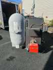 5 years old. Kerr Gemini oil furnace with tank.