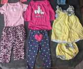 6 BabyGirl summer Outfits-Bodysuits shirts & pants