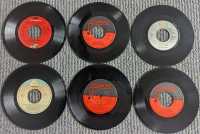 6 Classic70s & 80s 45 rpm 7'' vinyl records bundle
