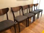 6 Mid-Century Modern Style Chairs