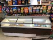 7’ TOP/FRONT DISPLAY, LIT COMMERCIAL CHEST FREEZER