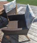 7 Piece Wooden Patio Set - Photo 5 of 8