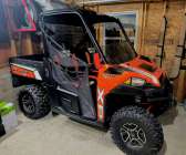3 seater, LED running lights, new tires, warn winch, ...