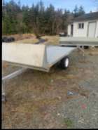 4' x 10' single skidoo trailer, call for details