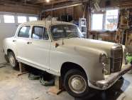 white, 4 cylinder, engine runs, needs work on brakes ...