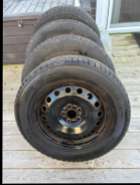 4 General Grabber Arctic tires on steel rims. 245/60R/ ...