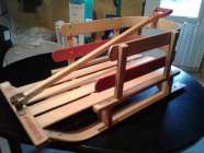 Wooden slide