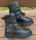 , JB Goodhue Boomerang Mens 9" black construction boots ...