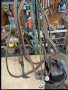 Acetylene torch and gauges 