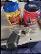 Airsoft pistol and bb’s