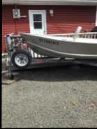 Aluminium boat ,Trailer and outboard motor. - Photo 4 of 5