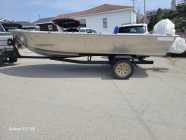 Aluminum double bottom boat - Photo 7 of 9