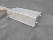 Aluminum Tanks c/w outlet, vent, cap (2 of)