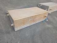 Aluminum Tanks c/w outlet, vent, cap (2 of) - Photo 1 of 2