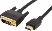 HDMI to DVI Adapter Cable, Black, gr