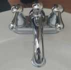 Amer Std Oval Sink and Delta Chrome Faucet LikeNew - Photo 1 of 4