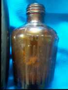 Antique amber poison bottle, Not To Be Taken bottl - Photo 1 of 3