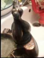 Antique bowling bronze ashtray - Photo 2 of 4