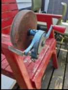 antique grinding wheel . - Photo 2 of 7