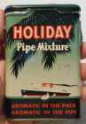 Antique HOLIDAY PIPE MIXTURE POCKET TIN