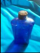 Antique Newfoundland Cobalt Blue Tonic Prescriptio