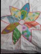 Antique Newfoundland Patch Quilt from the depressi - Photo 5 of 9