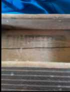 Antique Washboard, Wood & Ribbed Zinc. - Photo 2 of 3