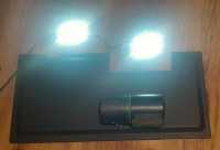 Aquarium Hood, LED Lights & Automatic Fish Feeder