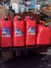 Assorted Gas Cans