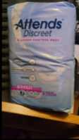 ATTENDS DISCREET BLADDER CONTROL PADS  - Photo 1 of 2