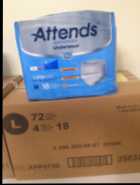 ATTENDS, SIZE LARGE $40 FIRM!