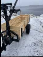 ATV Logging Trailer with Wireless Winch - Photo 1 of 7