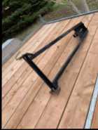 ATV plow frame 