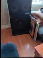 Bass Amp and Black Widow Speaker