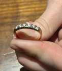 Beautiful 6 Diamond Ring with Appraisal Cert.