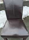 Beautiful brown faux leather chair - Photo 3 of 4