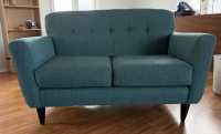 Beautiful teal love seat
