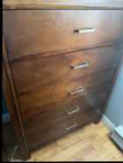 Bed, dresser and tall chest  - Photo 1 of 3