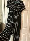 Black and white striped romper (NEW) - Photo 1 of 2