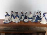 Blue willow lady collection.