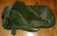 Vintage Canadian Forces Zippered Duffle Bag