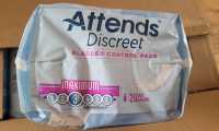 (( NEW)) ATTENDS DISCREET BLADDER CONTROL PADS  - Photo 1 of 3