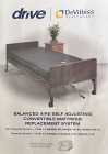 Electric bed with remote