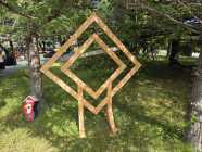 Ceremonial Wooden Arch (For Rent)